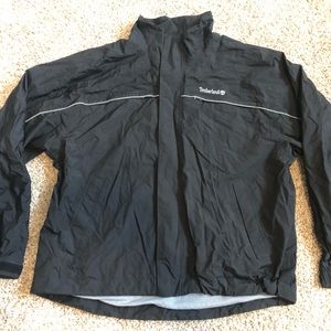 Vintage Timberland Men’s Weathergear Waterproof Jacket Black Rain